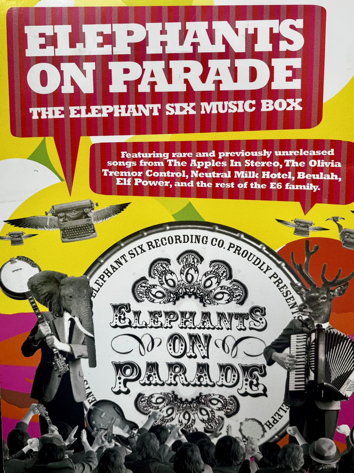 “Elephants on Parade: The Elephant Six Music Box” CD box set